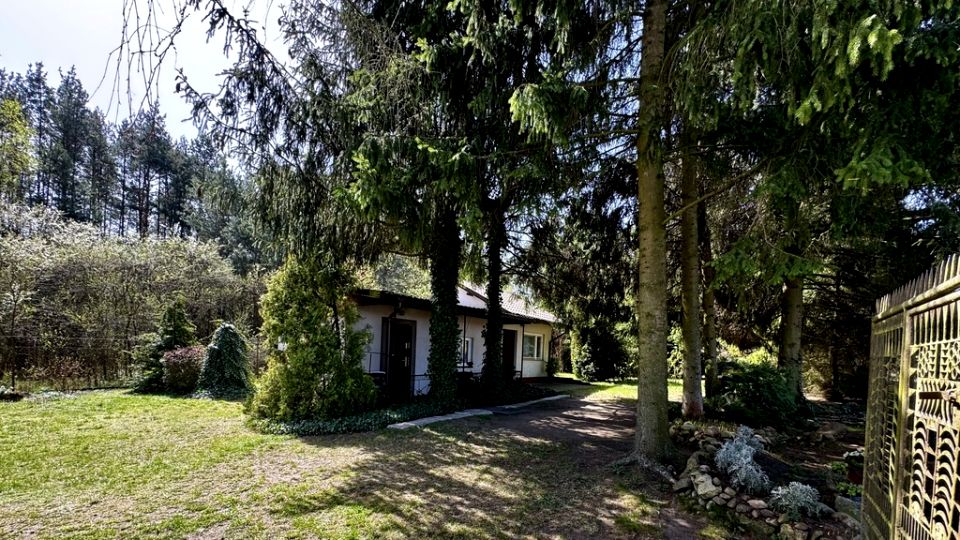 Ogrodzona działka Kraszew