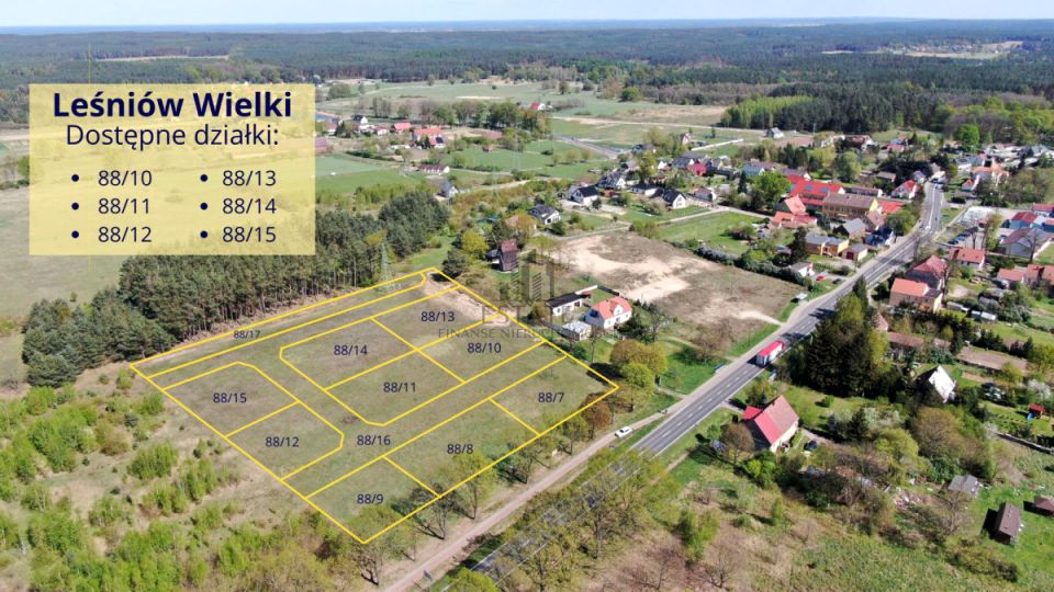 Działka Leśniów Wielki