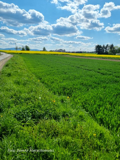 Działka usługowa Wilamowice