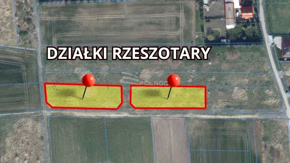 Działka budowlana Rzeszotary