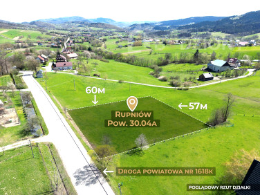 Działka budowlana Rupniów