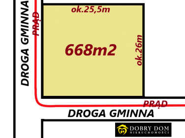 Działka przy lesie