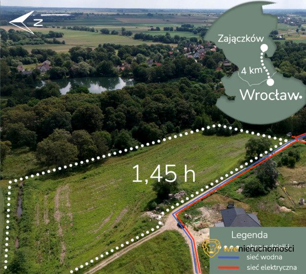 Działka budowlana Zajączków