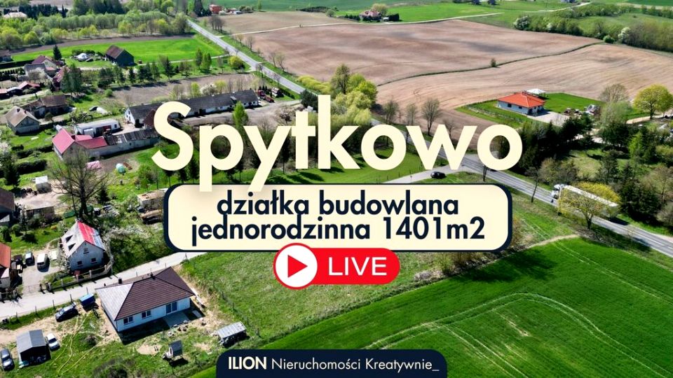 Działka budowlana Spytkowo