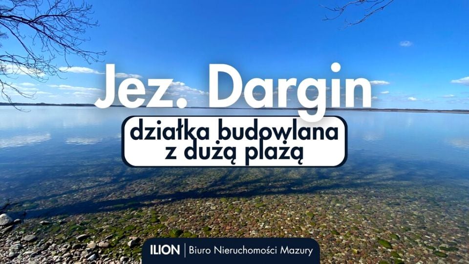 Działka nad jeziorem