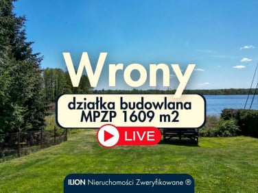 Działka budowlana Wrony