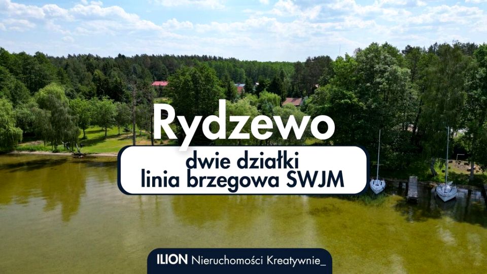 Działka nad jeziorem