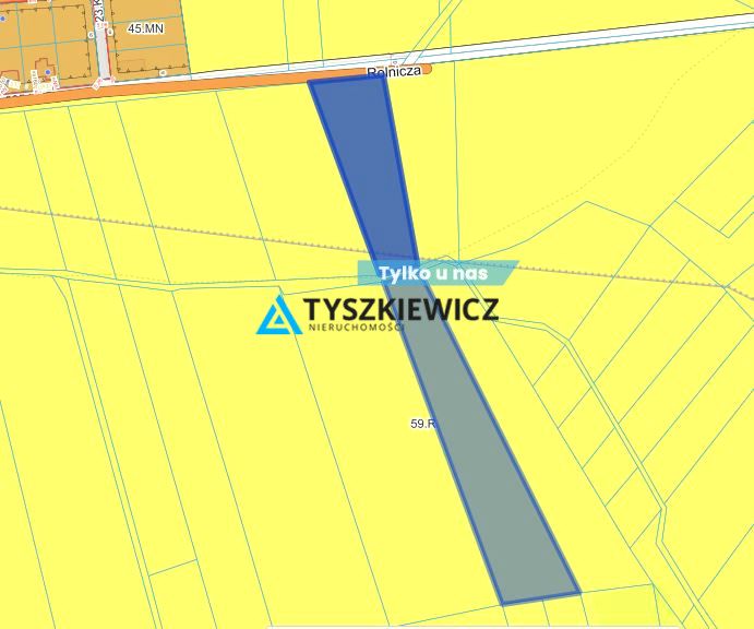 Działka rolna Reda