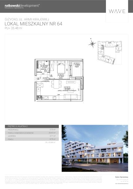 Mieszkanie Śródmieście, ul. Armii Krajowej 1