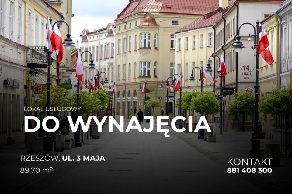 Lokal Rzeszów wynajem