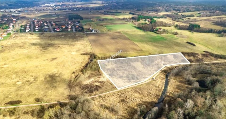 Działka inwestycyjna Ruszajny