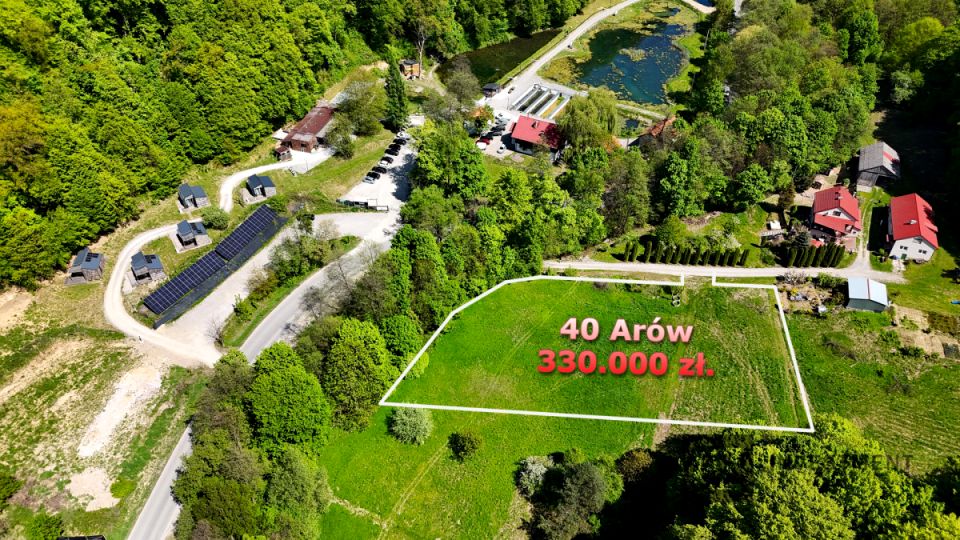 Działka rolna Radwanowice