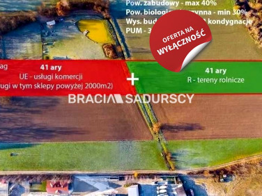 Pusta działka Krzywaczka