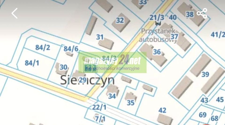 Działka budowlana Siemczyn
