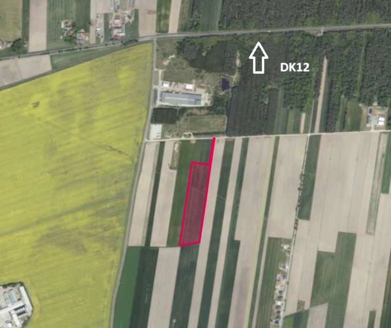 Działka usługowa Leszno