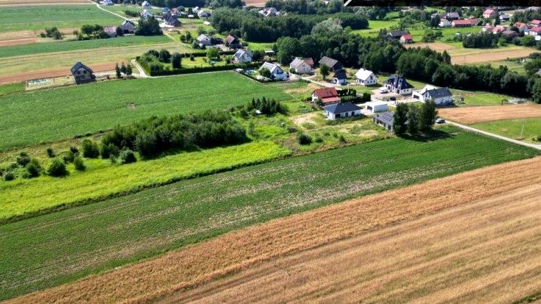 Działka budowlano-rolna Trąbki
