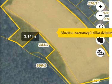 Działka rolna Smogóry