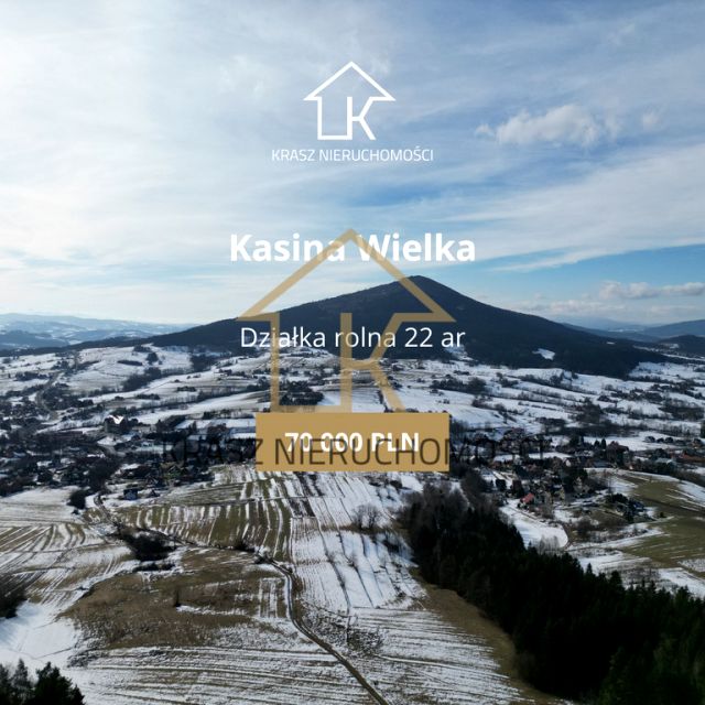 Działka rolna Kasina Wielka