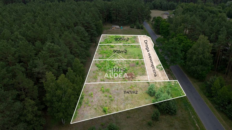 Działka inwestycyjna Mąkoszyn