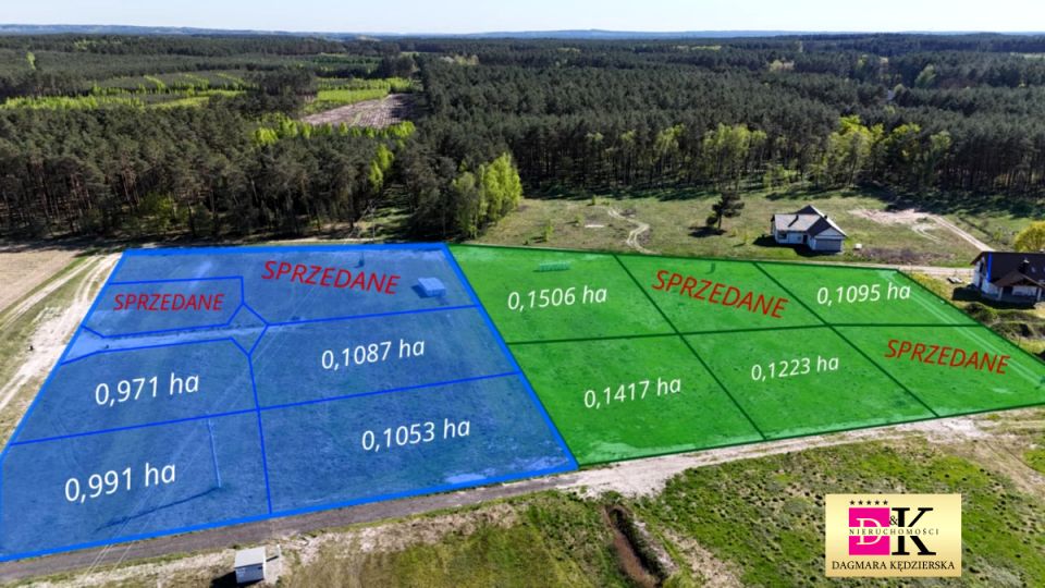 Działka budowlana Leśniów Wielki sprzedam