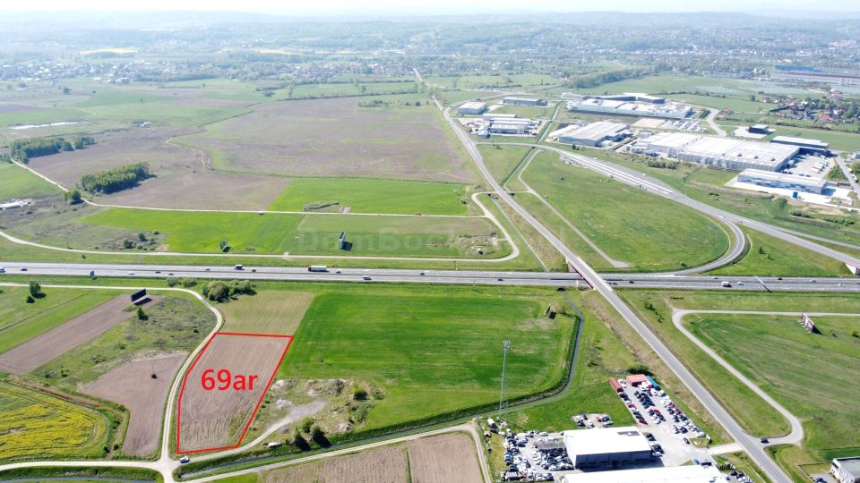 Działka przemysłowa Krzeczów