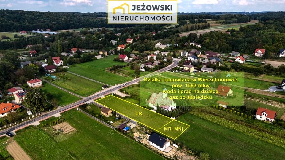 Działka budowlana Wierzchoniów