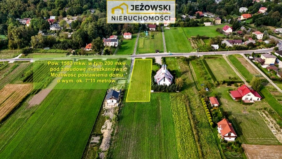 Działka budowlana Wierzchoniów sprzedam