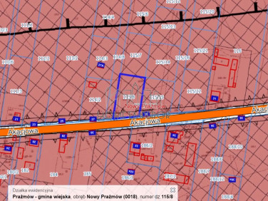 Działka usługowa Nowy Prażmów