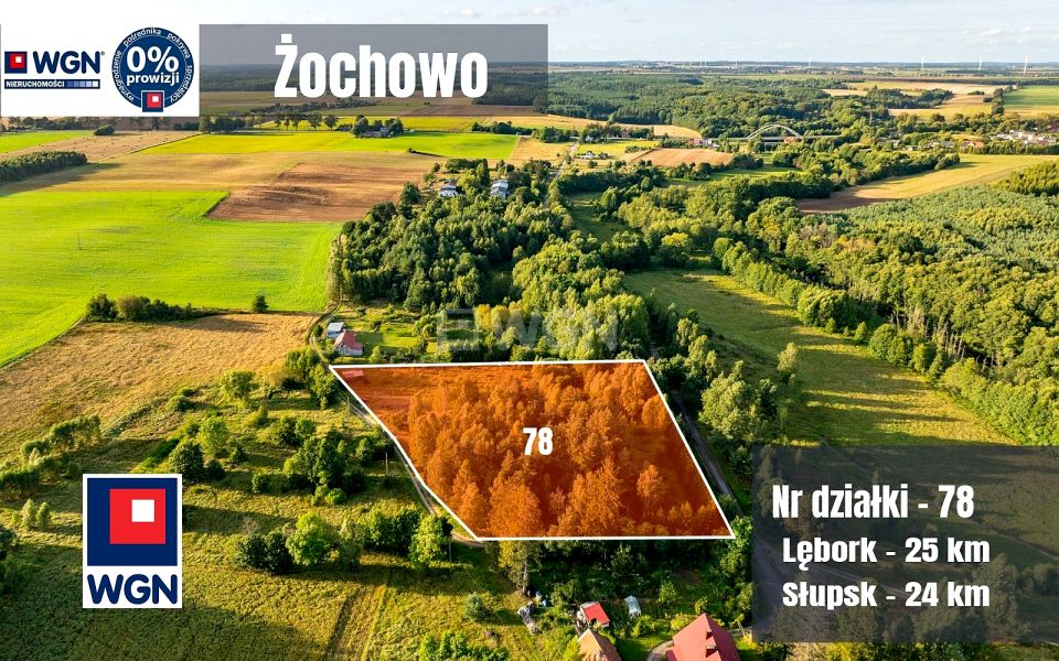 Działka inwestycyjna Żochowo