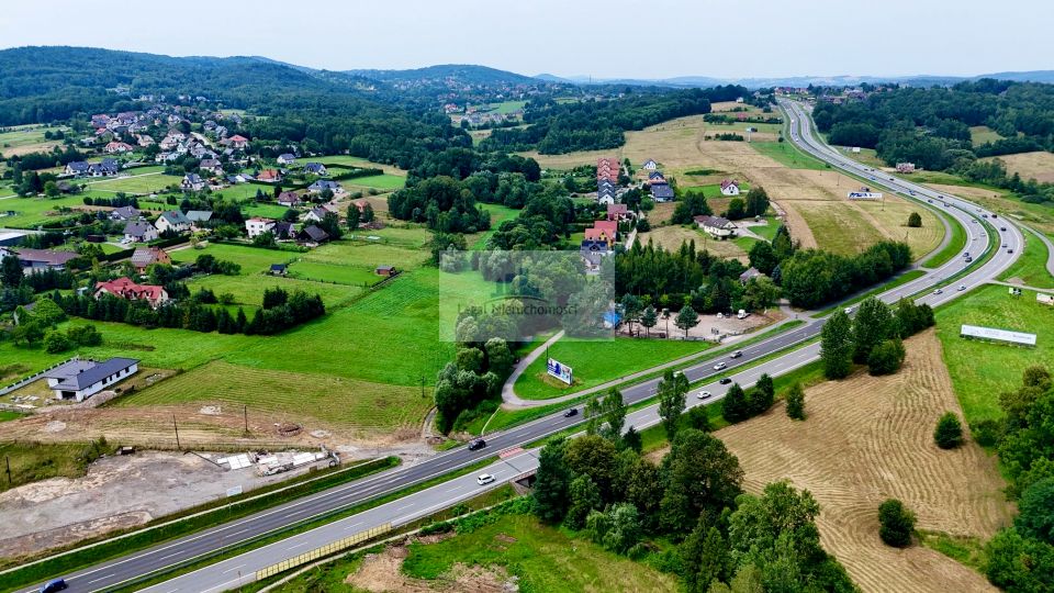 Działka usługowa Krzyszkowice