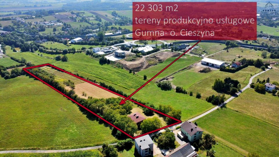 Działka przemysłowa Gumna