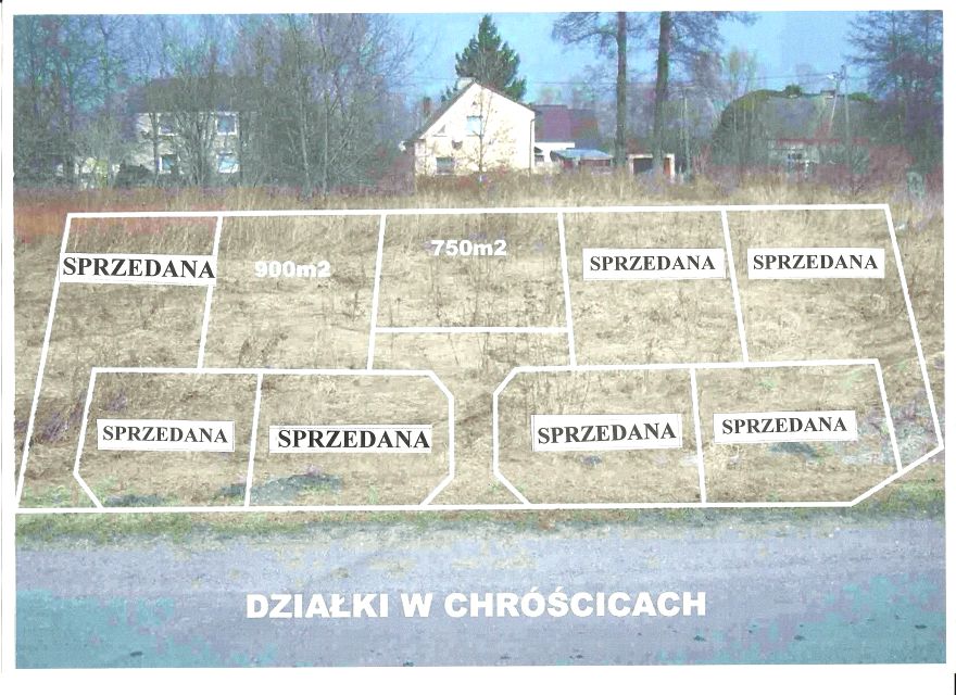 Działka budowlana Chróścice