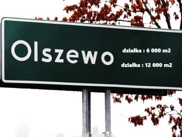 Działka rolna Olszewo