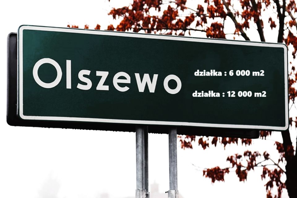 Działka rolna Olszewo