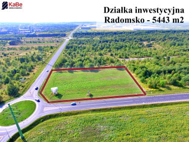 Działka usługowa Radomsko