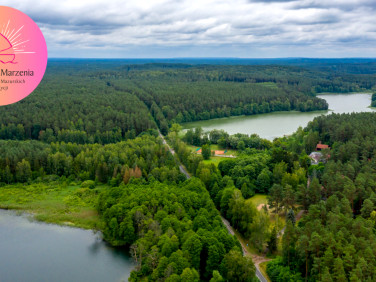 Działka budowlana ogrodzona Mierki