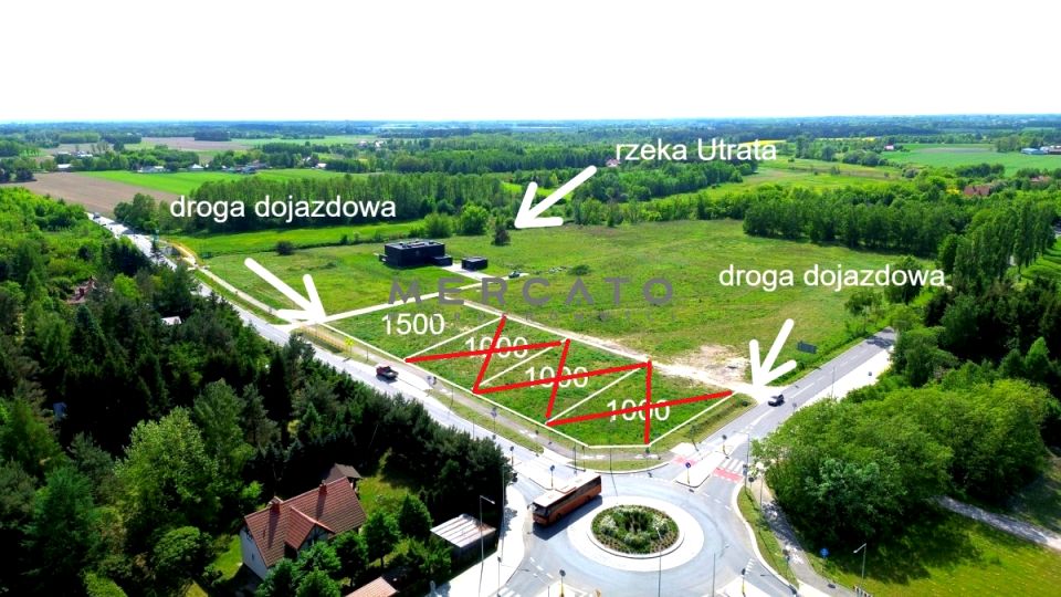 Działka budowlana Podkampinos