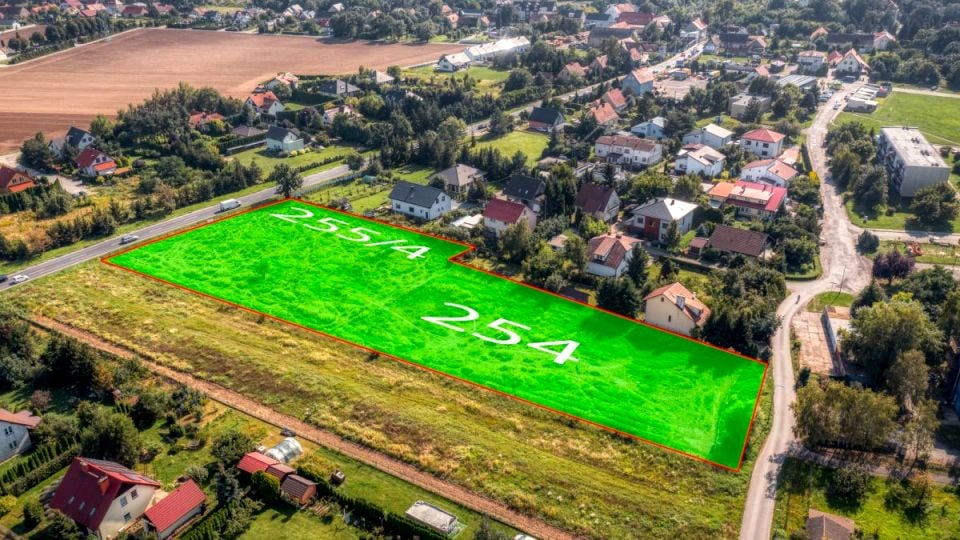 Działka usługowa Gniechowice sprzedam