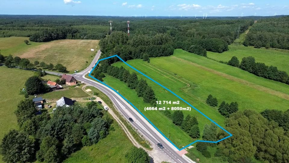Działka budowlano-rolna Barcino