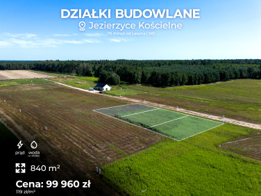 Pusta działka Jezierzyce Kościelne