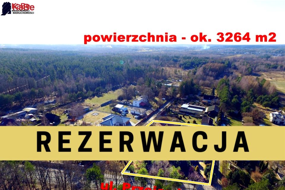 Ogrodzona działka Aleksandria