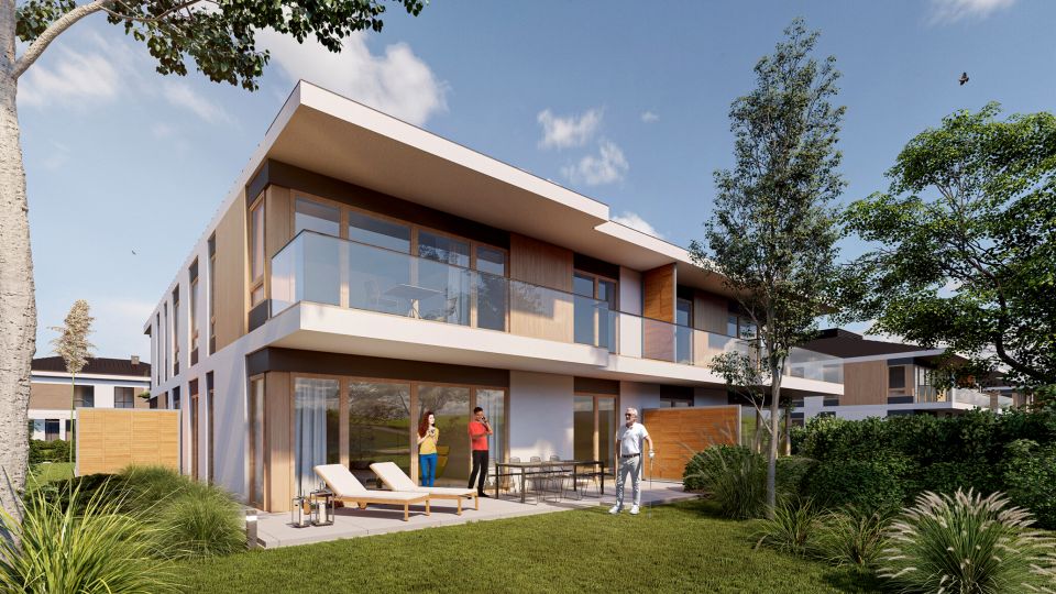 Mieszkanie apartamentowiec przy lesie