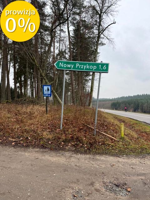 Działka nad jeziorem
