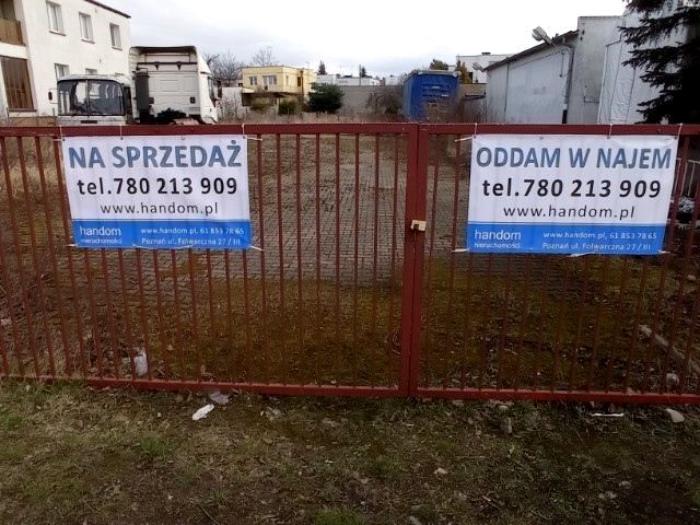 Działka budowlana Poznań