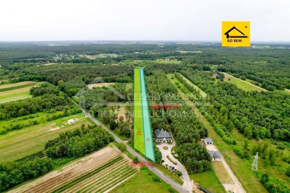 Działka inwestycyjna Uściąż