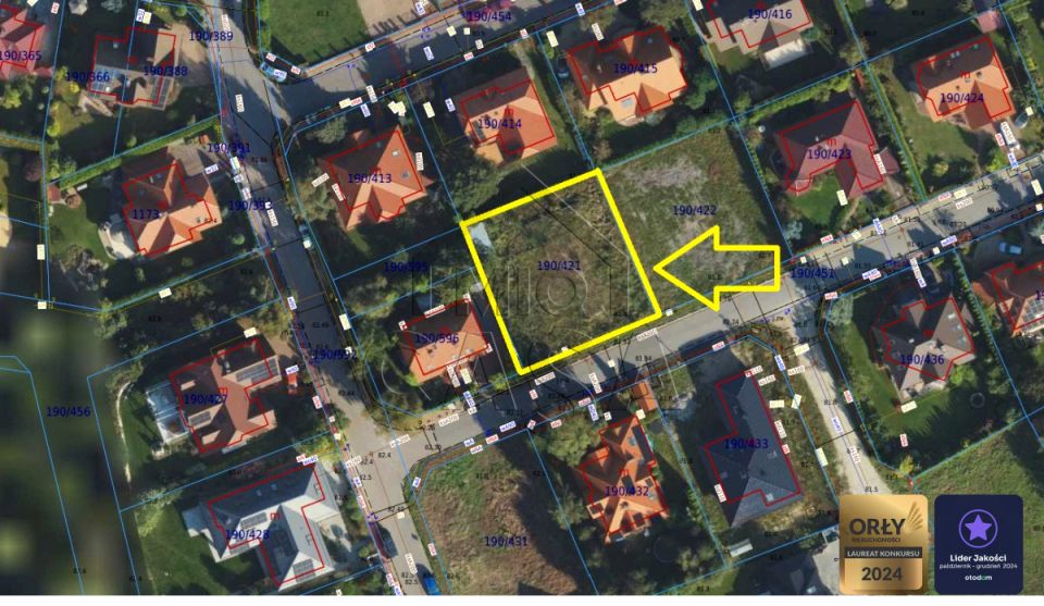 Działka budowlana Suchy Dwór