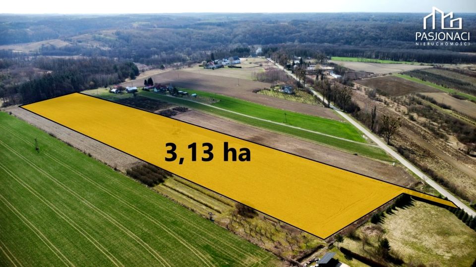 Działka inwestycyjna Celejów