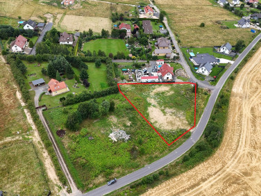 Ogrodzona działka sprzedam