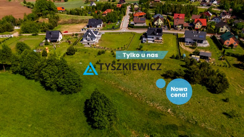 Działka przy lesie