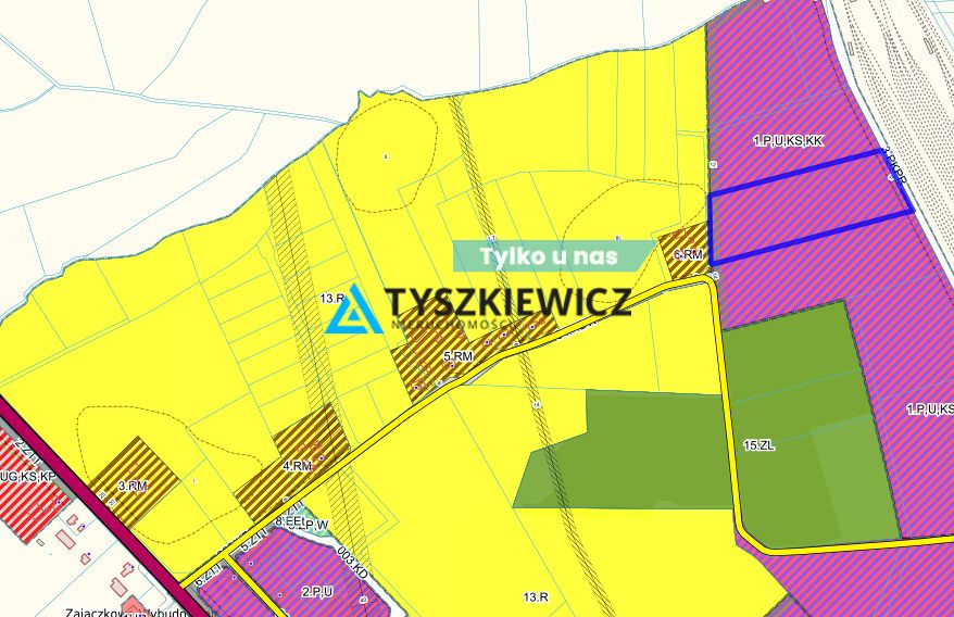 Działka przemysłowa Zajączkowo